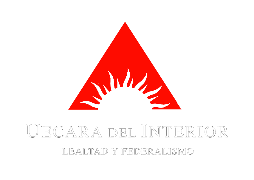Logo UECARA del Interior blanco